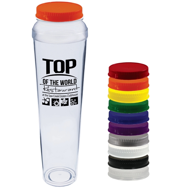 32 oz 2Go Plastic Bottle w/Lid