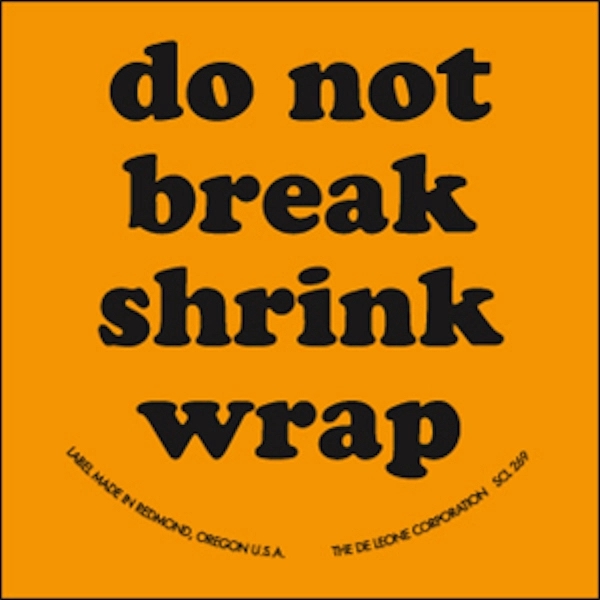 Do Not Break Shrink Wrap Labels - Do Not Break Shrink Wrap Labels - Image 0 of 0