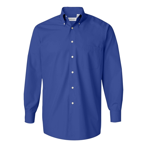 Van Heusen Silky Poplin Shirt - Van Heusen Silky Poplin Shirt - Image 16 of 21