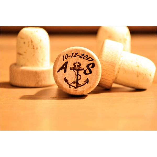 Classic Cork Wine Bottle Stopper - Classic Cork Wine Bottle Stopper - Image 1 of 3