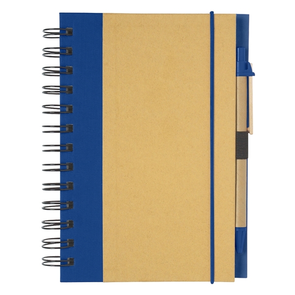 ECO-INSPIRED SPIRAL NOTEBOOK & PEN - ECO-INSPIRED SPIRAL NOTEBOOK & PEN - Image 13 of 21