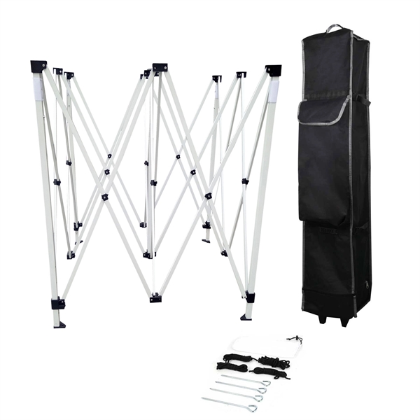 10' Heavy Duty  Canopy Tent w/ 6ft Table Cover (Full Color) - 10' Heavy Duty  Canopy Tent w/ 6ft Table Cover (Full Color) - Image 2 of 3