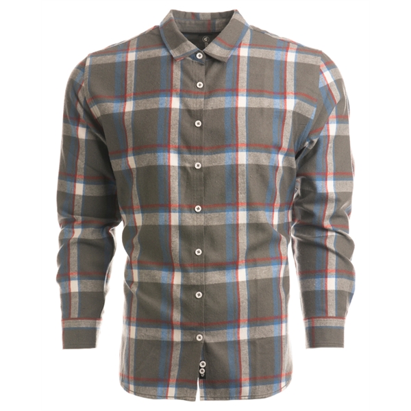 Burnside Ladies' Yarn-Dyed Long Sleeve Plaid Flannel Shirt - Burnside Ladies' Yarn-Dyed Long Sleeve Plaid Flannel Shirt - Image 0 of 13