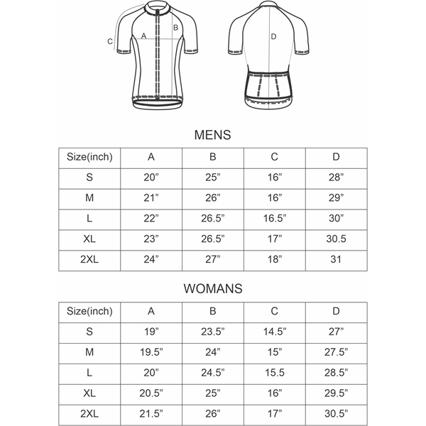 Craze Performance Cycling Jersey - Custom Design - Craze Performance Cycling Jersey - Custom Design - Image 3 of 3