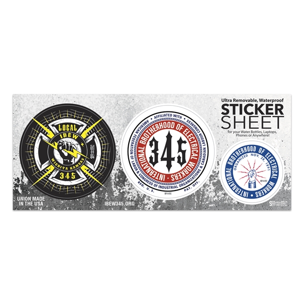 Select Your Sticker Sheet / 4 Stock Layouts - Select Your Sticker Sheet / 4 Stock Layouts - Image 2 of 7
