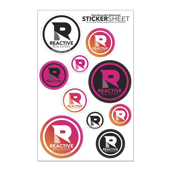 Select Your Sticker Sheet / 4 Stock Layouts - Select Your Sticker Sheet / 4 Stock Layouts - Image 5 of 7