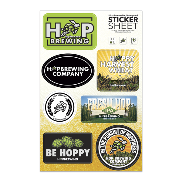 Select Your Sticker Sheet / 4 Stock Layouts - Select Your Sticker Sheet / 4 Stock Layouts - Image 6 of 7