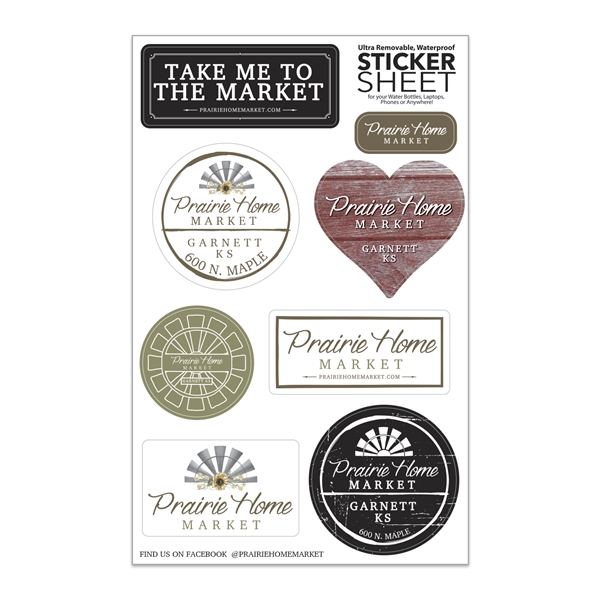 Select Your Sticker Sheet / 4 Stock Layouts - Select Your Sticker Sheet / 4 Stock Layouts - Image 7 of 7
