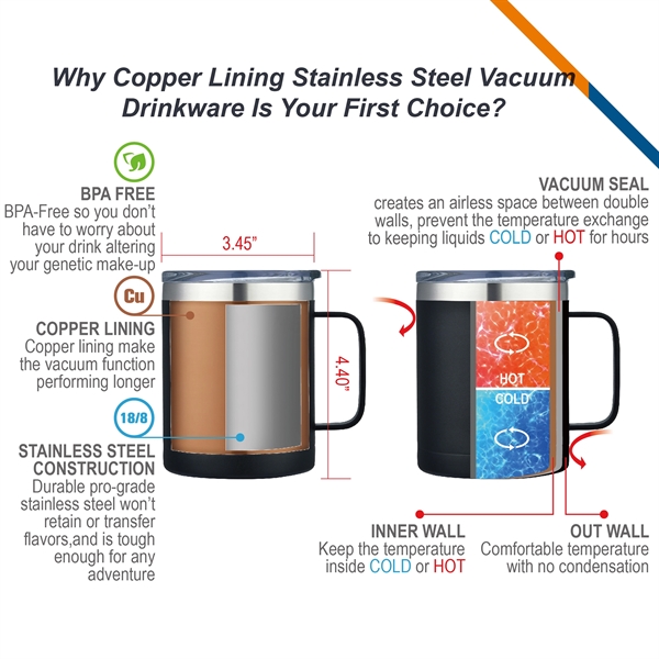 Raka Stainless Steel Mug - Raka Stainless Steel Mug - Image 2 of 9