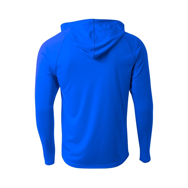 A4 Men's Cooling Performance Long-Sleeve Hooded T-shirt - A4 Men's Cooling Performance Long-Sleeve Hooded T-shirt - Image 16 of 60