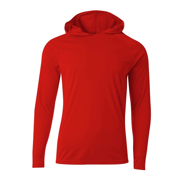 A4 Men's Cooling Performance Long-Sleeve Hooded T-shirt - A4 Men's Cooling Performance Long-Sleeve Hooded T-shirt - Image 19 of 60