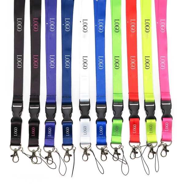 Lanyard with Safety Breakaway Buckle - Lanyard with Safety Breakaway Buckle - Image 1 of 4