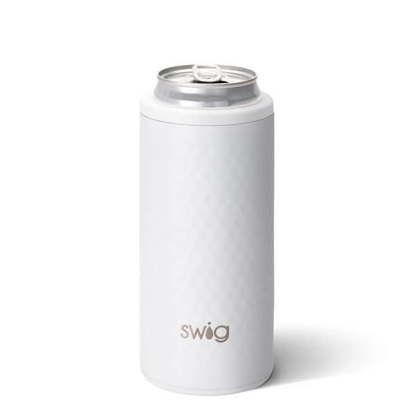 Swig 12oz Skinny Can Cooler Golf Partee - Swig 12oz Skinny Can Cooler Golf Partee - Image 2 of 5