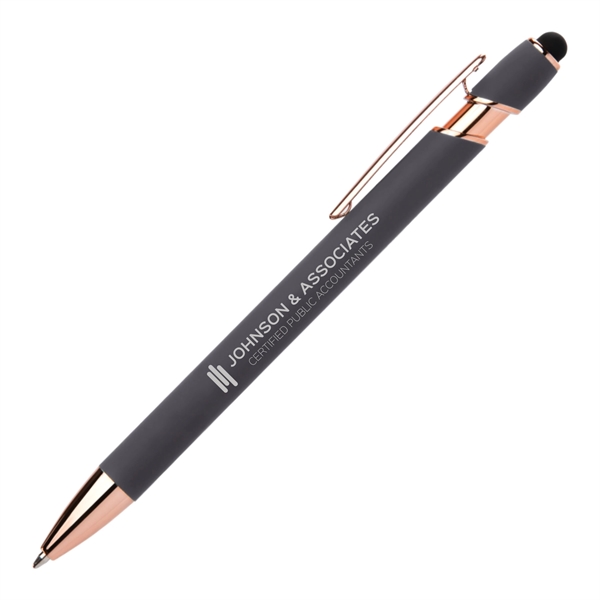 Ellipse Softy Rose Gold Classic w/ Stylus - Silver Laser - Ellipse Softy Rose Gold Classic w/ Stylus - Silver Laser - Image 1 of 6