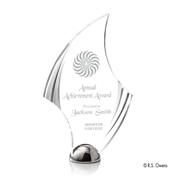 Flourish Hemisphere Award - Laser Engraved - Flourish Hemisphere Award - Laser Engraved - Image 7 of 12