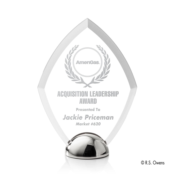 Diamond Hemisphere Award - Laser Engraved - Diamond Hemisphere Award - Laser Engraved - Image 1 of 6