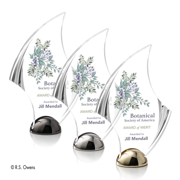Flourish Hemisphere VividPrint™ Award - Flourish Hemisphere VividPrint™ Award - Image 0 of 12