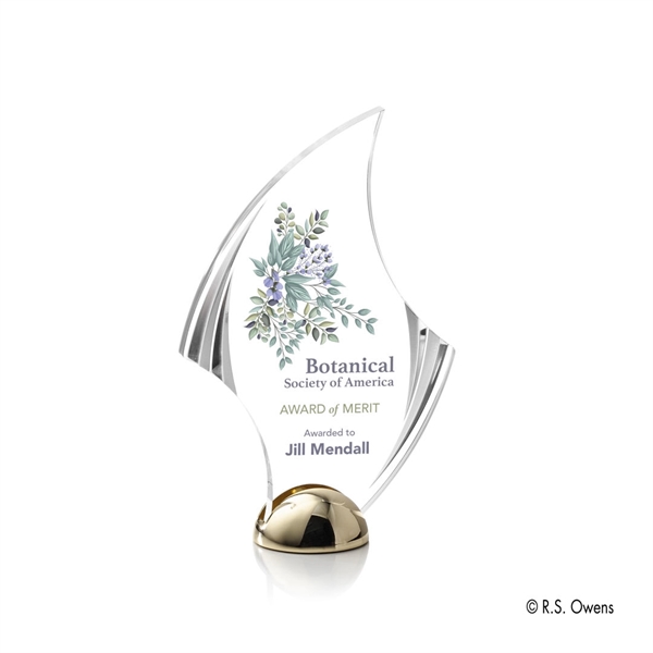 Flourish Hemisphere VividPrint™ Award - Flourish Hemisphere VividPrint™ Award - Image 3 of 12