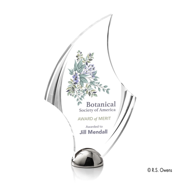 Flourish Hemisphere VividPrint™ Award - Flourish Hemisphere VividPrint™ Award - Image 7 of 12