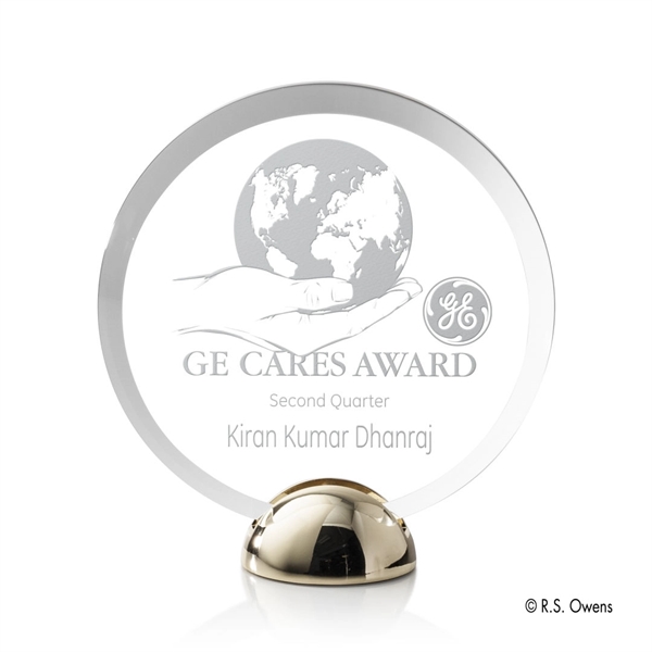 Custom Discus Hemisphere Award