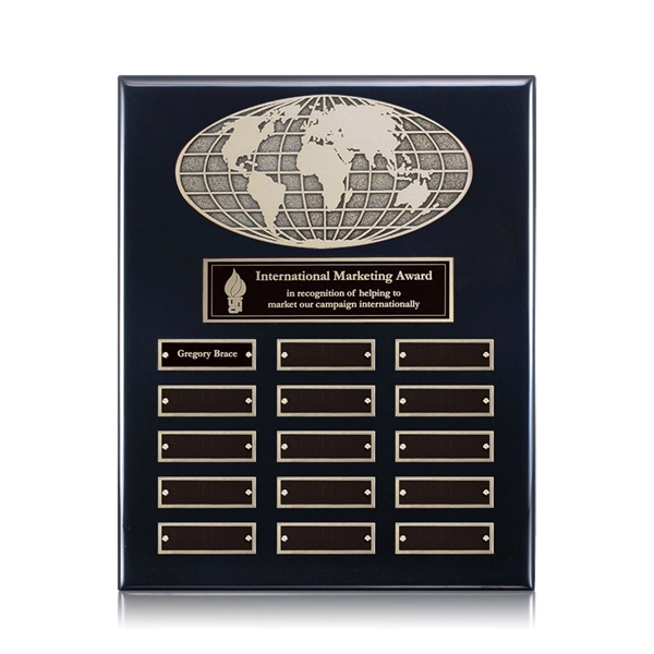 World (Vert) Perpetual - Black Finish