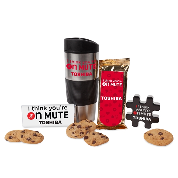 I Think You're On Mute Tumbler With Snacks Mailer Kit - I Think You're On Mute Tumbler With Snacks Mailer Kit - Image 3 of 4