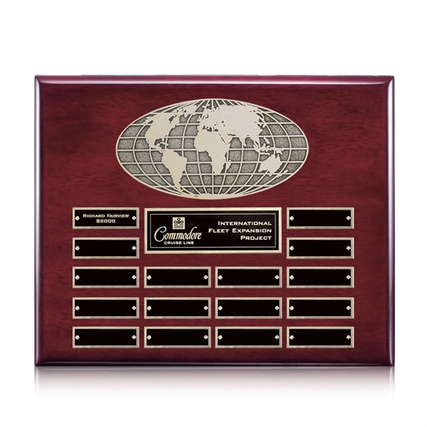 World (Horiz) Perpetual - Rosewood Finish - World (Horiz) Perpetual - Rosewood Finish - Image 2 of 3