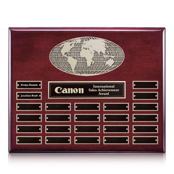 World (Horiz) Perpetual - Rosewood Finish - World (Horiz) Perpetual - Rosewood Finish - Image 3 of 3