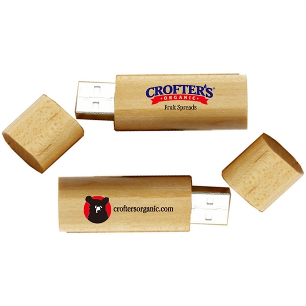 Eco friendly Bamboo or Wooden USB Drive in Various Shapes - Eco friendly Bamboo or Wooden USB Drive in Various Shapes - Image 6 of 6