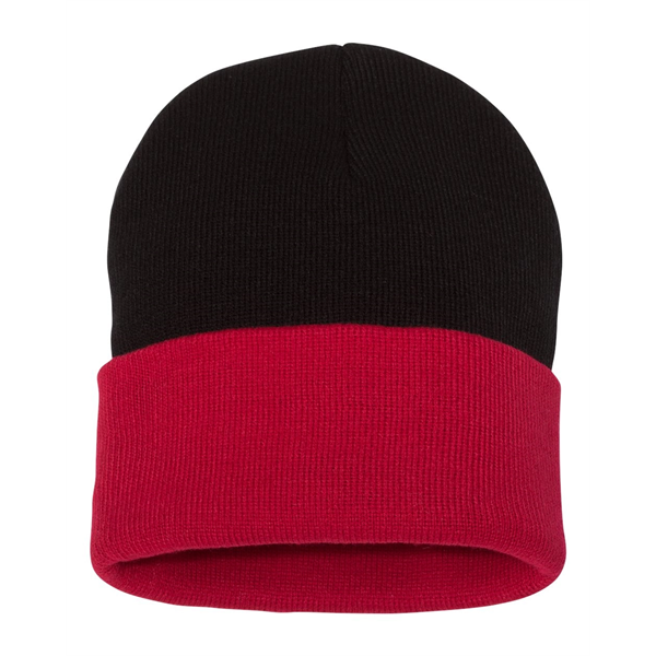 Sportsman 12" Color Blocked Cuffed Beanie - Sportsman 12" Color Blocked Cuffed Beanie - Image 17 of 17