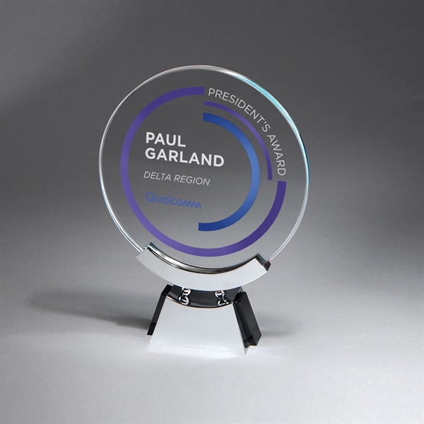 Circular Glass On Deco Base Large - Circular Glass On Deco Base Large - Image 0 of 0