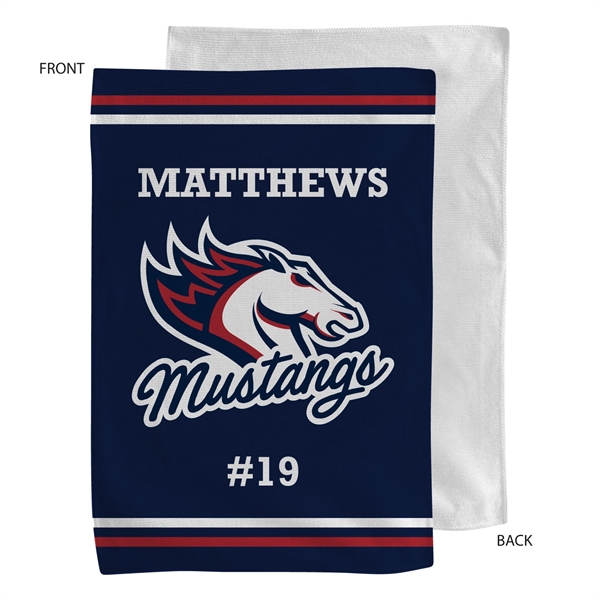 Custom Team Towel in Microfiber Dri-Lite Terry