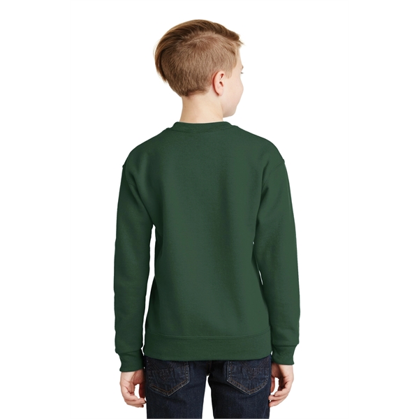 Jerzees - Youth NuBlend Crewneck Sweatshirt. - Jerzees - Youth NuBlend Crewneck Sweatshirt. - Image 23 of 37