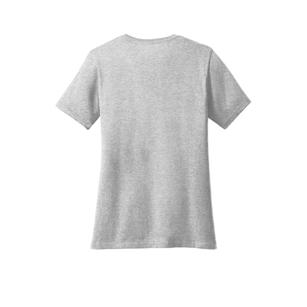 Port & Company Women's Core Cotton V-Neck Tee. - Port & Company Women's Core Cotton V-Neck Tee. - Image 134 of 135