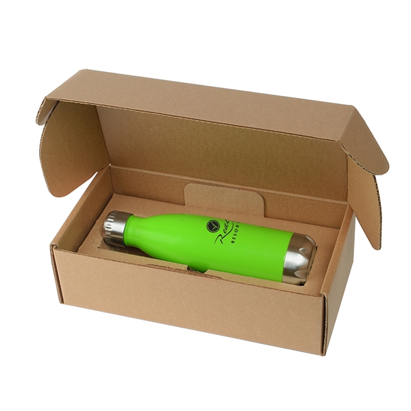 17 Oz Cascade Insulated Stainless Steel Bottle with Gift Box - 17 Oz Cascade Insulated Stainless Steel Bottle with Gift Box - Image 3 of 16
