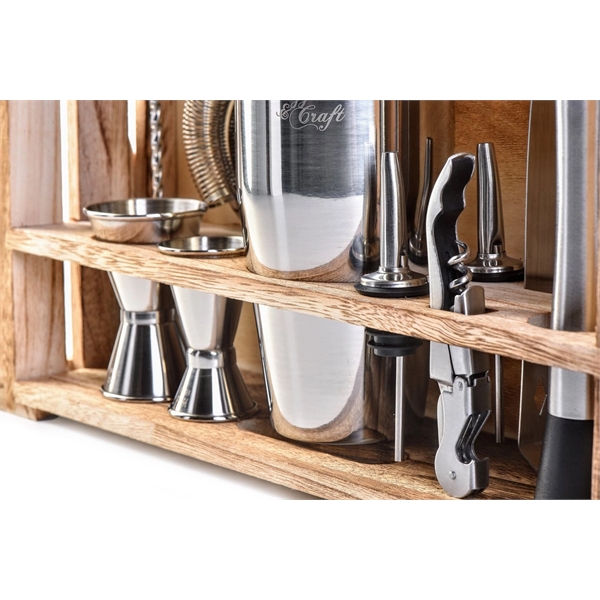 11-Piece Cocktail Bar Set (Stainless Steel) - 11-Piece Cocktail Bar Set (Stainless Steel) - Image 5 of 5