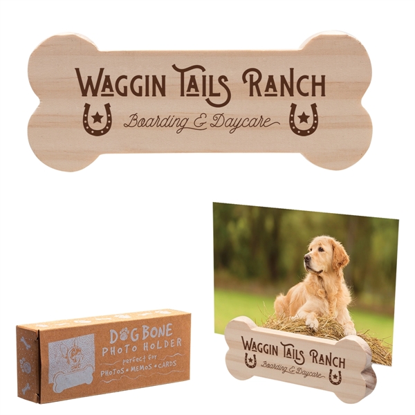 Dog Bone Photo Holder - Dog Bone Photo Holder - Image 1 of 2