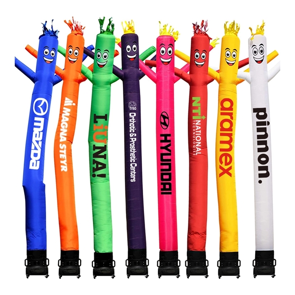 20ft Tall Inflatable Tube Man Complete Set with 1 HP Blower - 20ft Tall Inflatable Tube Man Complete Set with 1 HP Blower - Image 0 of 9