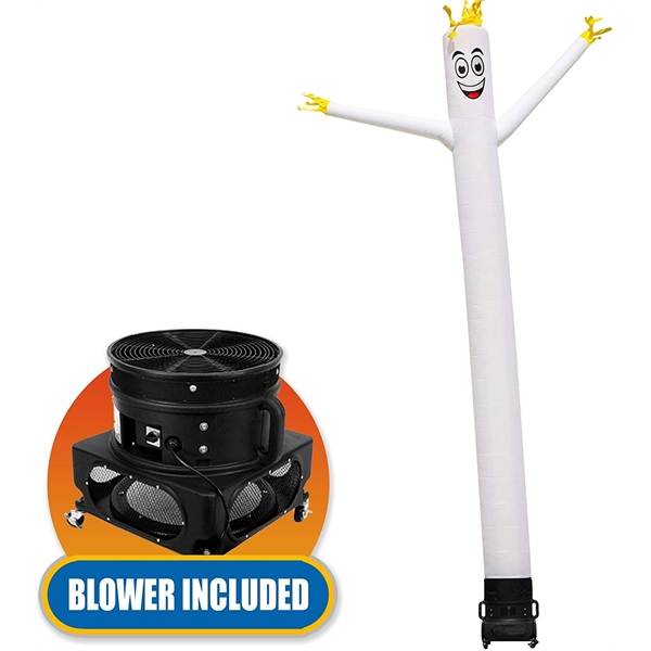 20ft Tall Inflatable Tube Man Complete Set with 1 HP Blower - 20ft Tall Inflatable Tube Man Complete Set with 1 HP Blower - Image 1 of 9