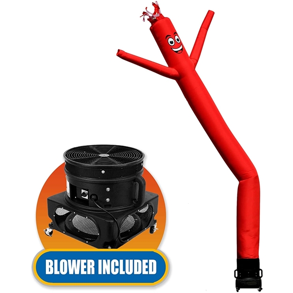 20ft Tall Inflatable Tube Man Complete Set with 1 HP Blower - 20ft Tall Inflatable Tube Man Complete Set with 1 HP Blower - Image 2 of 9