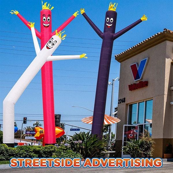 20ft Tall Inflatable Tube Man Complete Set with 1 HP Blower - 20ft Tall Inflatable Tube Man Complete Set with 1 HP Blower - Image 9 of 9