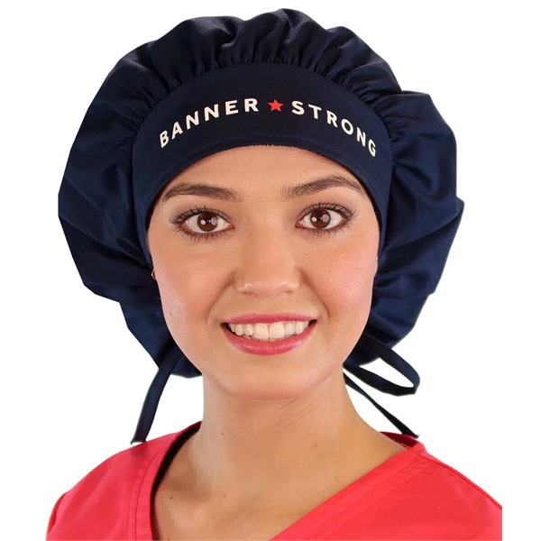 Banded Bouffant Surgical Cap - Banded Bouffant Surgical Cap - Image 4 of 6