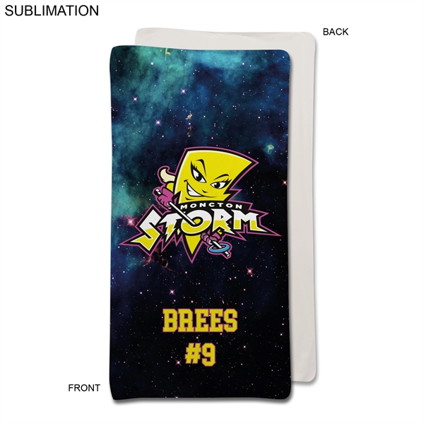 Fleece Blanket, 30x60, Sublimated