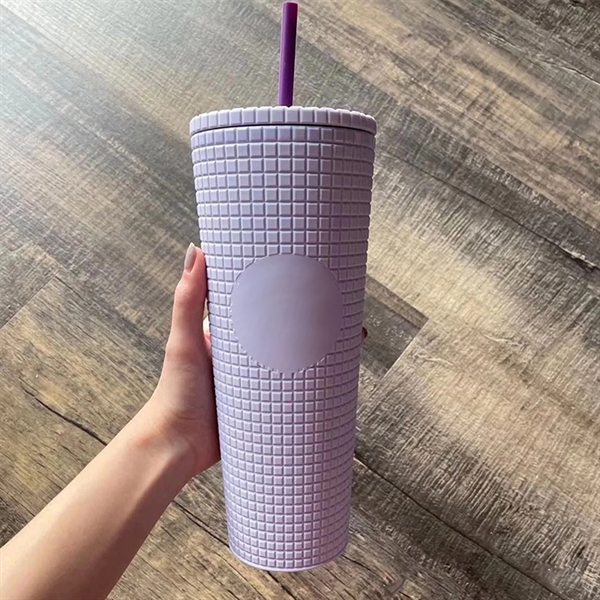 22oz Studded Cold Cup (Purple)