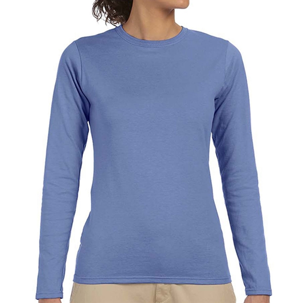 Gildan 4.5 oz 100% Cotton Preshrunk Softstyle Girls' T-shirt - Gildan 4.5 oz 100% Cotton Preshrunk Softstyle Girls' T-shirt - Image 1 of 3
