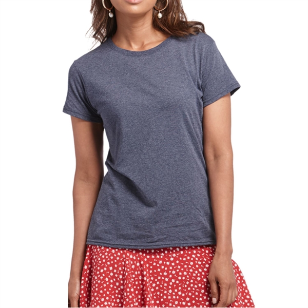 Delta 4.3 oz/ 146 GSM, 100% Cotton Soft Spun Ladies' Tees - Delta 4.3 oz/ 146 GSM, 100% Cotton Soft Spun Ladies' Tees - Image 17 of 17