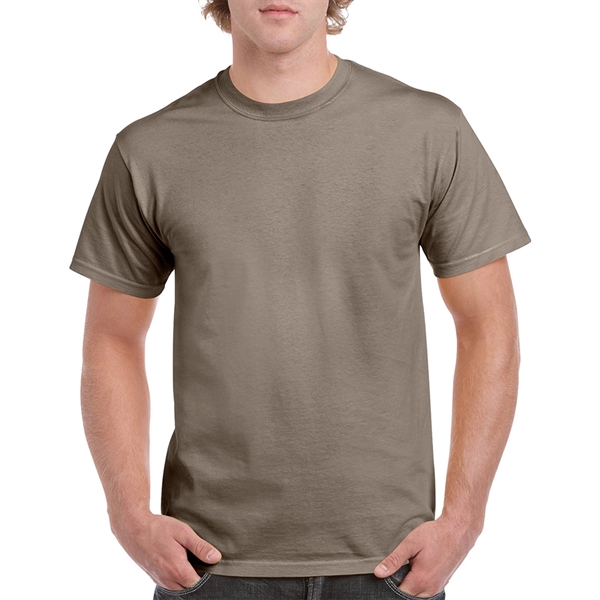 Gildan 5.3 oz 100% Preshrunk Cotton T-shirt w/ Custom Logo - Gildan 5.3 oz 100% Preshrunk Cotton T-shirt w/ Custom Logo - Image 10 of 72