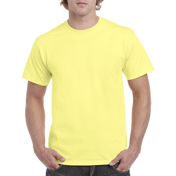 Gildan 5.3 oz 100% Preshrunk Cotton T-shirt w/ Custom Logo - Gildan 5.3 oz 100% Preshrunk Cotton T-shirt w/ Custom Logo - Image 16 of 72