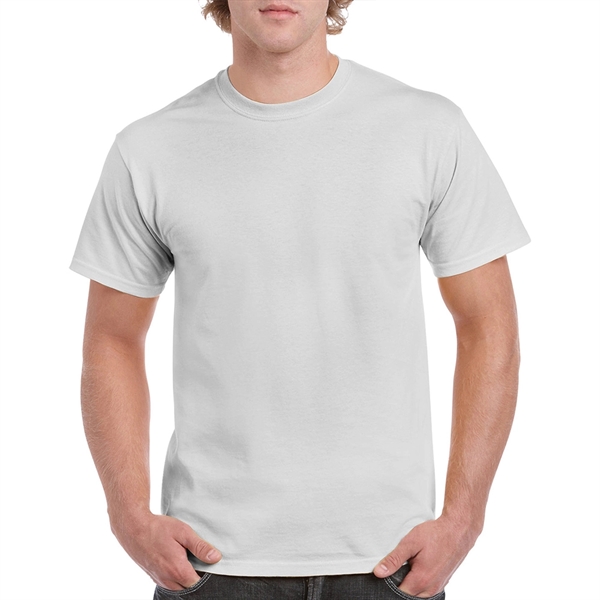 Gildan 5.3 oz 100% Preshrunk Cotton T-shirt w/ Custom Logo - Gildan 5.3 oz 100% Preshrunk Cotton T-shirt w/ Custom Logo - Image 32 of 72