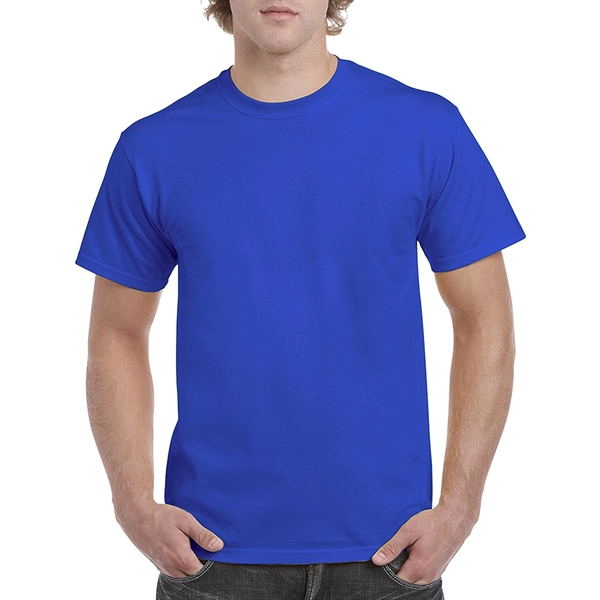 Gildan 5.3 oz 100% Preshrunk Cotton T-shirt w/ Custom Logo - Gildan 5.3 oz 100% Preshrunk Cotton T-shirt w/ Custom Logo - Image 46 of 72
